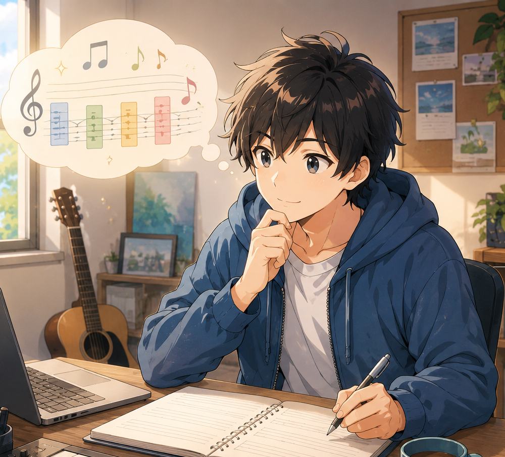コード進行が作れない