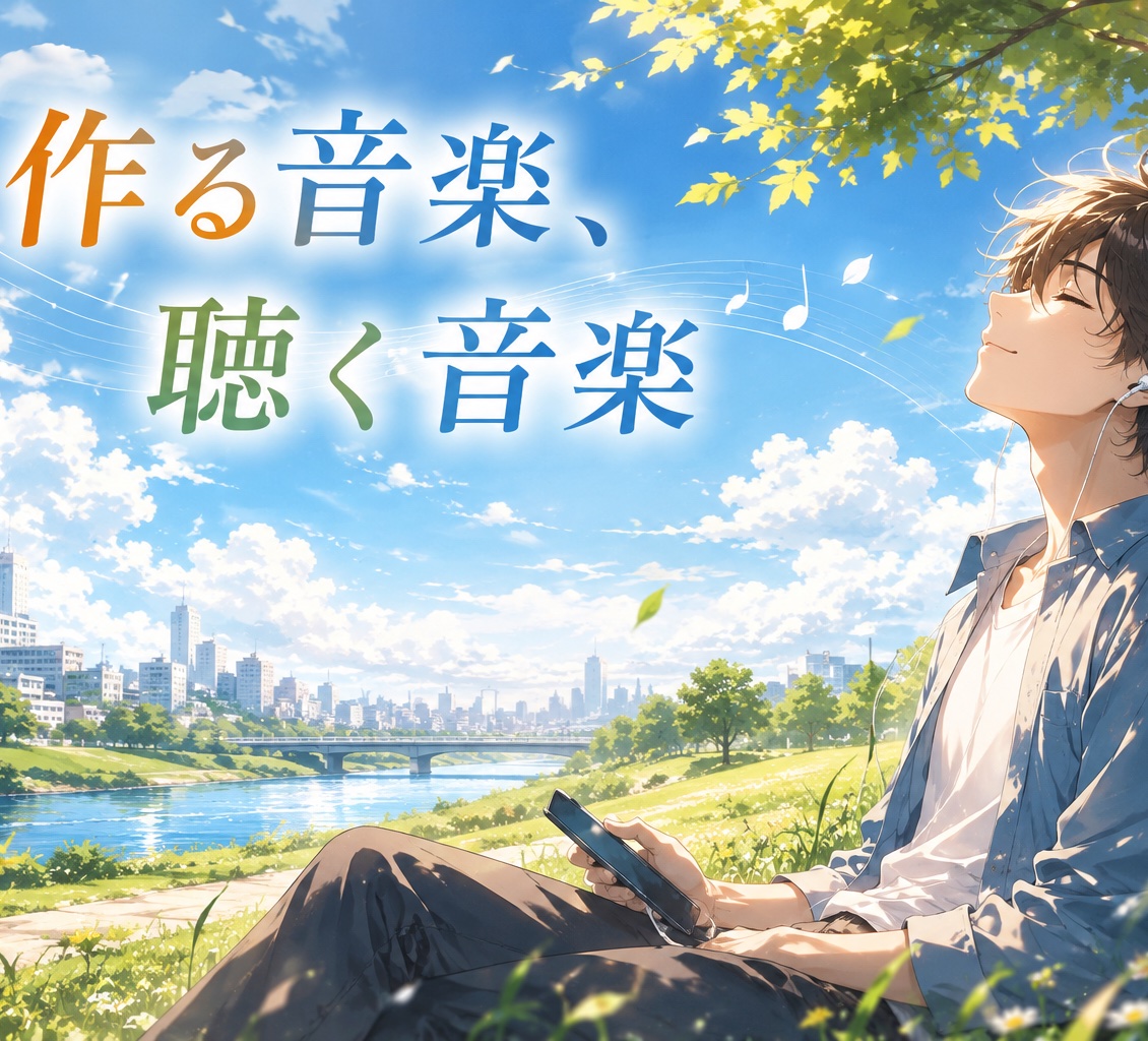 作る音楽、聴く音楽