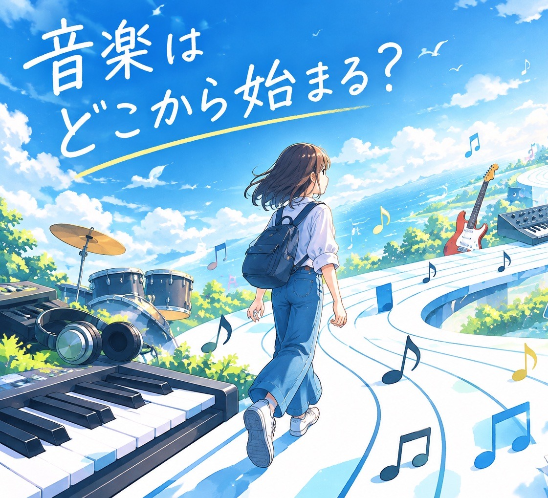 音楽はどこから始まる?